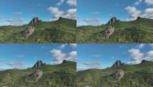 国家森林公园巴林喇嘛山高清在线视频素材下载