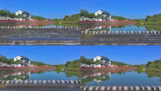 惠州惠东白盆珠横江村大景 2高清在线视频素材下载