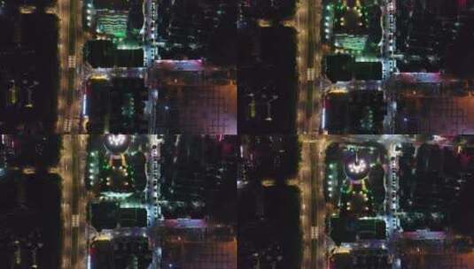 东莞厚街国际大酒店夜景 （1）高清在线视频素材下载