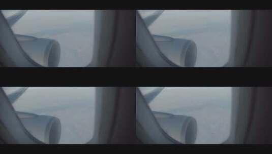 飞机座舱视角4k 60fps高清在线视频素材下载