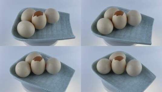 土鸡蛋4K实拍视频高清在线视频素材下载