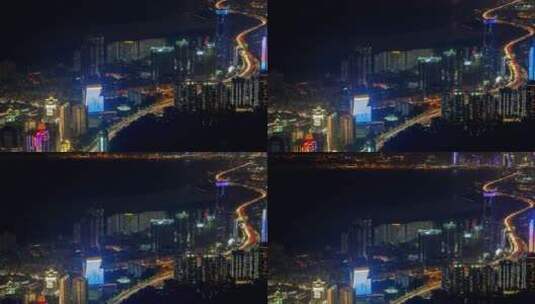 深圳的城市风貌高清在线视频素材下载