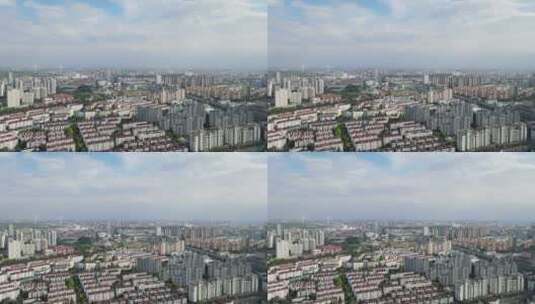 上海徐汇区龙华全景4K航拍高清在线视频素材下载