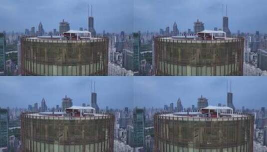 世界贸易大厦天台高清在线视频素材下载