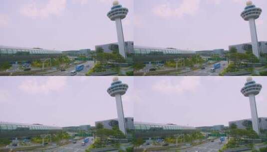 新加坡樟宜机场高清在线视频素材下载