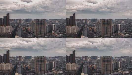 成都城市上空的风云变幻延时视频素材高清在线视频素材下载