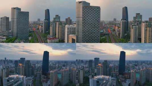 上海长宁区龙之梦中山公园高清在线视频素材下载