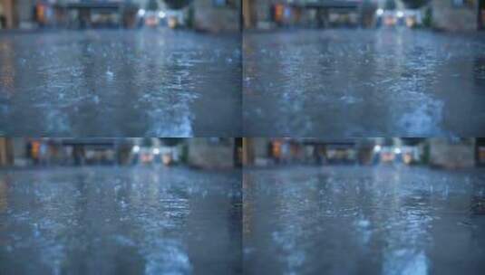 雨水、下雨高清在线视频素材下载