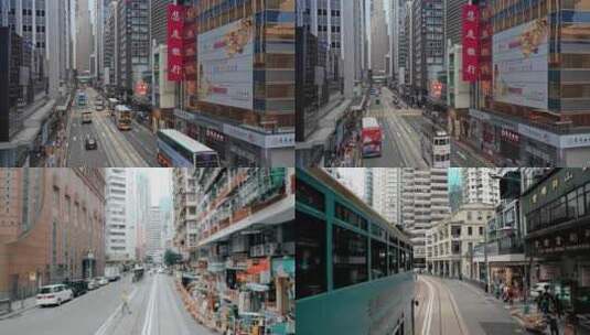 【合集】中国城市 沿海 香港 繁华 车流高清在线视频素材下载
