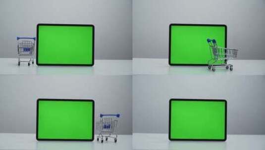 网上购物3d动画高清在线视频素材下载