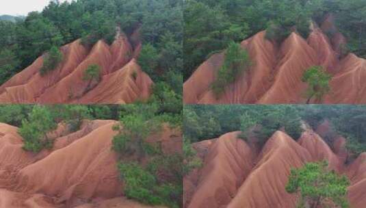 磨刀山奇特地形高清在线视频素材下载