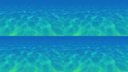 清澈透明的海底背景高清在线视频素材下载