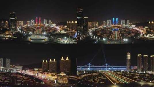 【合集】大连星海广场 跨海大桥高清在线视频素材下载