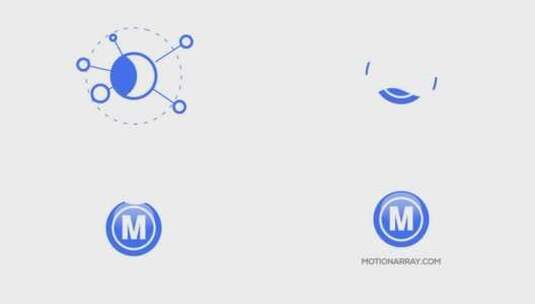 动感时尚炫酷标志介绍动画博客社交AE模板高清AE视频素材下载