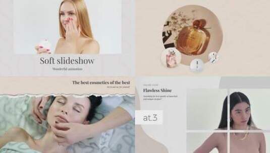 整洁明亮美容店促销动态视频宣传AE模板高清AE视频素材下载