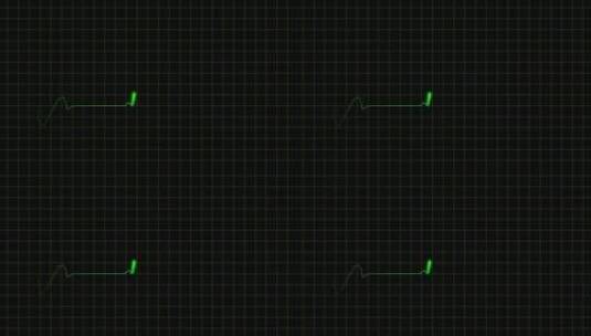 心电图AE模板高清AE视频素材下载