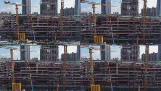 中国广东省广州市荔湾白鹅潭建筑群高清在线视频素材下载