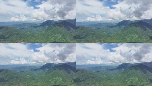 航拍海南五指山景区高清在线视频素材下载