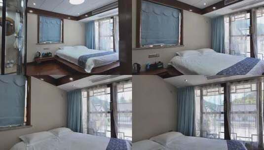 现代卧室室内场景高清在线视频素材下载