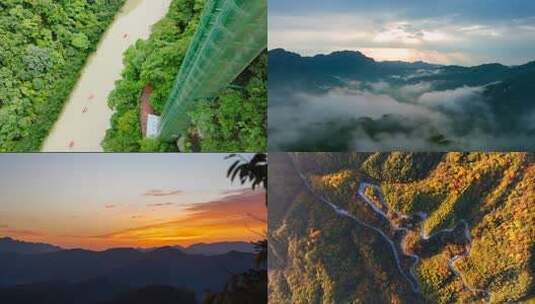 山间云海日出自然风光高清在线视频素材下载