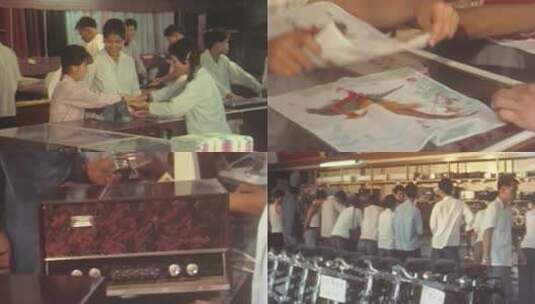 70年代80年代 商场购物高清在线视频素材下载