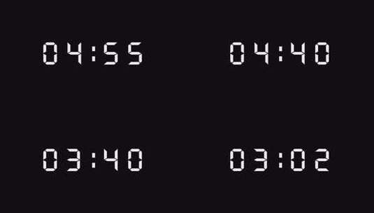 5分钟倒计时带透明通道高清在线视频素材下载