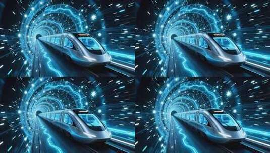 地铁时空隧道穿梭4K高清在线视频素材下载