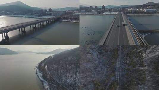 东北雪景森林雾凇草原城市大兴安岭冬天高清在线视频素材下载