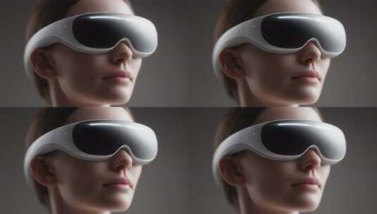 未来科技智能眼镜展现创新设计美学高清在线视频素材下载