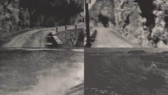 改革开放初期 水利建设高清在线视频素材下载