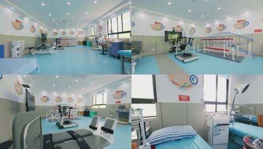 康复中心训练场景高清在线视频素材下载