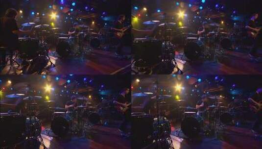 乐队舞台现场演奏素材高清在线视频素材下载