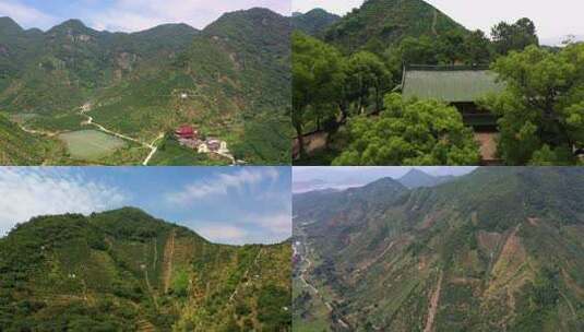 大山航拍 涌泉蜜桔4k素材高清在线视频素材下载