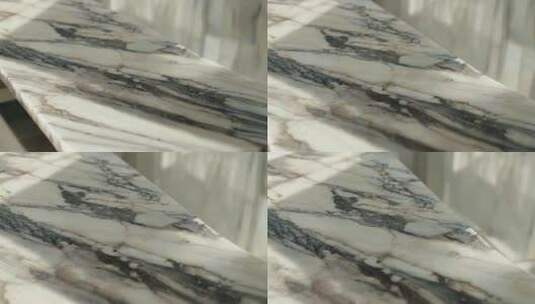 大理石台面特写素材高清在线视频素材下载