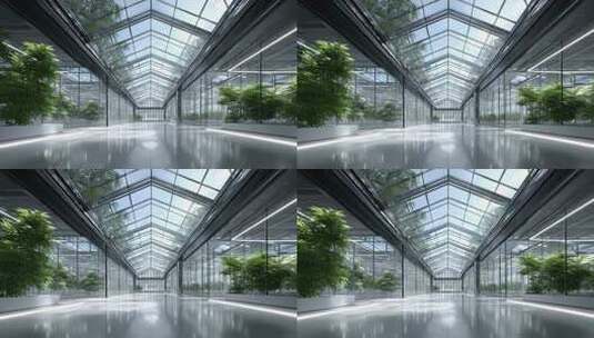 智慧农业科技赋能现代化植物工厂高清在线视频素材下载