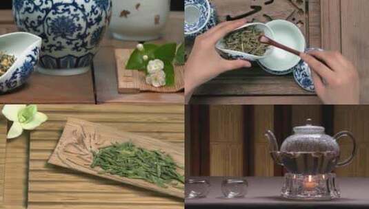 4K优雅品茶中国茶文化高清在线视频素材下载