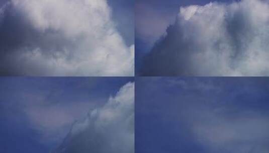 天空中移动的云层高清在线视频素材下载