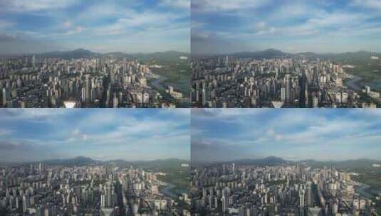 深圳市罗湖城市风光高清在线视频素材下载