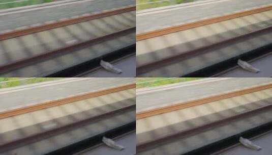 高铁动车速度高清在线视频素材下载