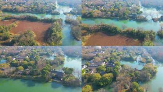 杭州西湖区西溪湿地景区风景视频素材高清在线视频素材下载