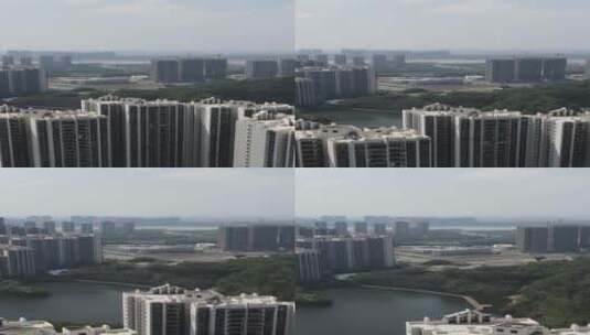 建设中的广州南沙区高清在线视频素材下载