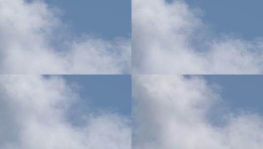 蓝天白云空镜头高清在线视频素材下载