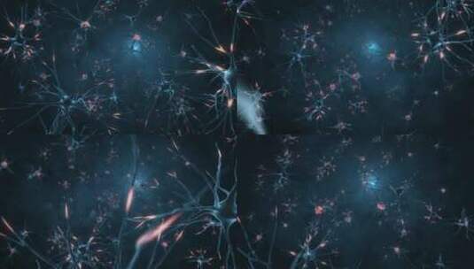 人体神经元结构模拟高清在线视频素材下载