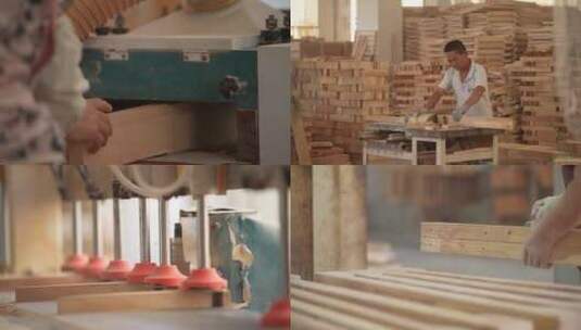 工匠木工手艺高清在线视频素材下载