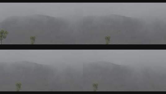 雨后云雾缭绕的山高清在线视频素材下载