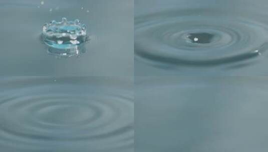 水滴水珠高速相机慢镜头升格高清在线视频素材下载