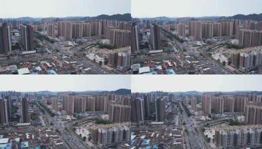 广州增城新塘城市风光航拍高清在线视频素材下载