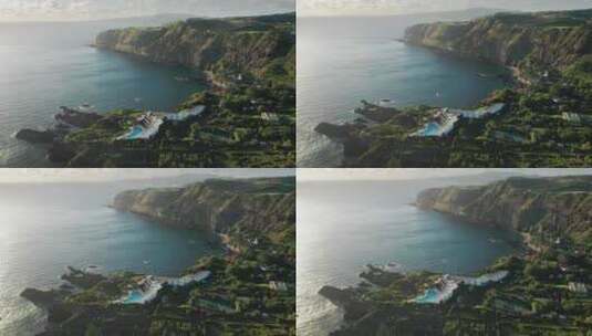 葡萄牙圣米格尔岛美丽风景高清在线视频素材下载