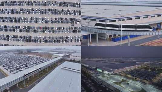 比亚迪超级工厂高清在线视频素材下载