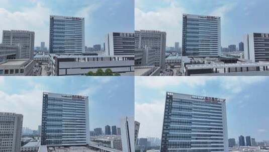 航拍广州 南方医院 增城院区高清在线视频素材下载